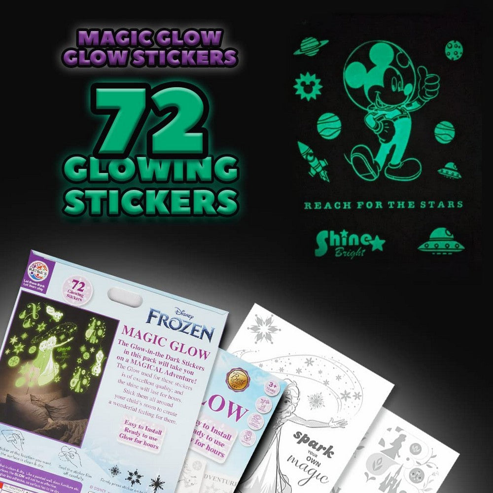 Frozen Magic Glow Wall Stickers