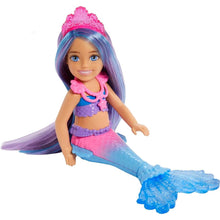 Load image into Gallery viewer, Barbie Chelsea Mermaid Power Doll With 2 Pets &amp; Accessories
