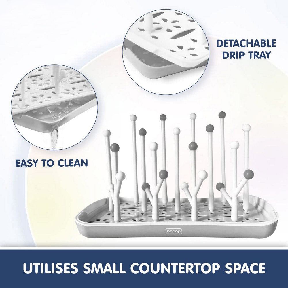 Portable & Compact Baby Bottle Drying Rack