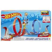 Load image into Gallery viewer, Hot Wheels Loop &amp; Launch Play Set
