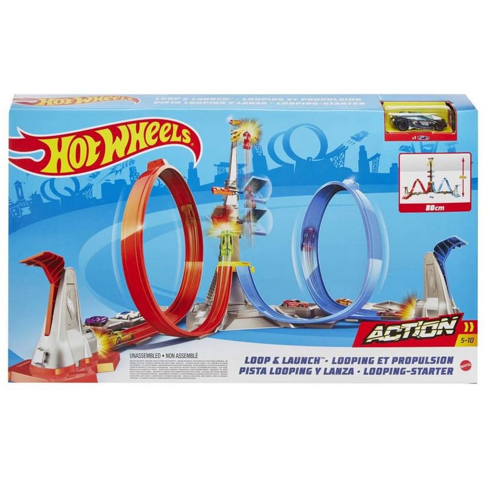 Hot Wheels Loop & Launch Play Set