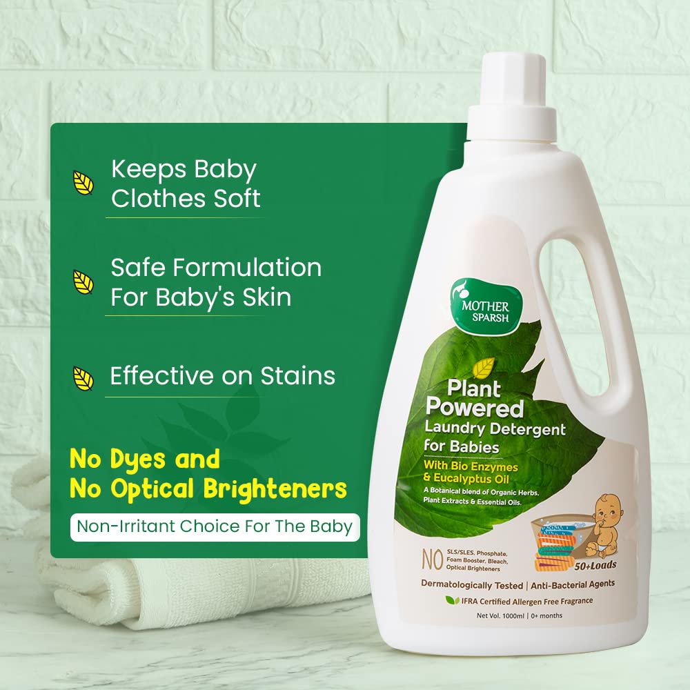 Plant Powered Laundry Liquid Detergent - 1000 ml
