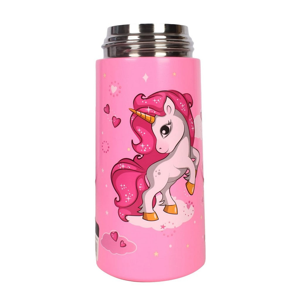 Pink Stainless Steel Insulated Sipper Bottle Tinkler - 400 ml