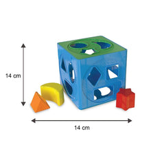 Load image into Gallery viewer, 2 In 1 Shape Sorting Cube And Aeroplane Pull Along Toy
