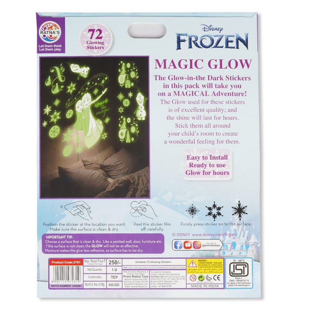 Frozen Magic Glow Wall Stickers