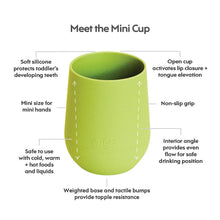 Load image into Gallery viewer, Green Feeding Mini Silicon Cup
