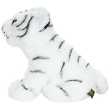 Load image into Gallery viewer, White Tiger Cub Stuffed Animal Toy- 12&quot;
