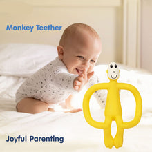 Load image into Gallery viewer, Baby Silicon Monkey Teether
