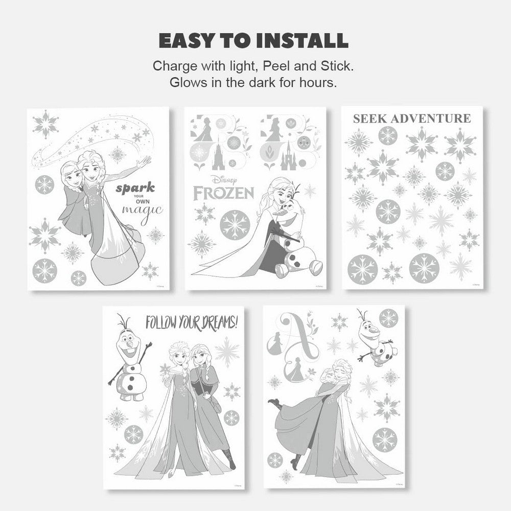 Frozen Magic Glow Wall Stickers