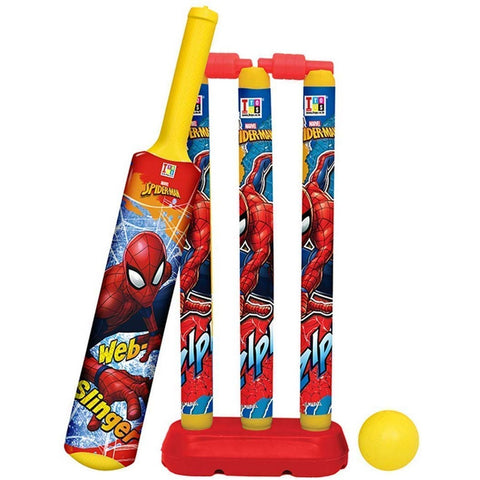 Red And Blue Cartoon Theme Cricket Set