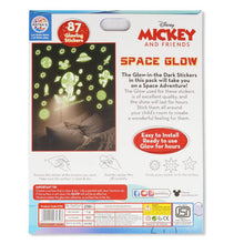 Load image into Gallery viewer, Mickey &amp; Friends Space Glow In The Dark Wall Stickers
