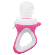 Load image into Gallery viewer, Pink Silicone Food Feeder
