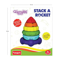 Load image into Gallery viewer, Stack A Rocket Stacking Toy
