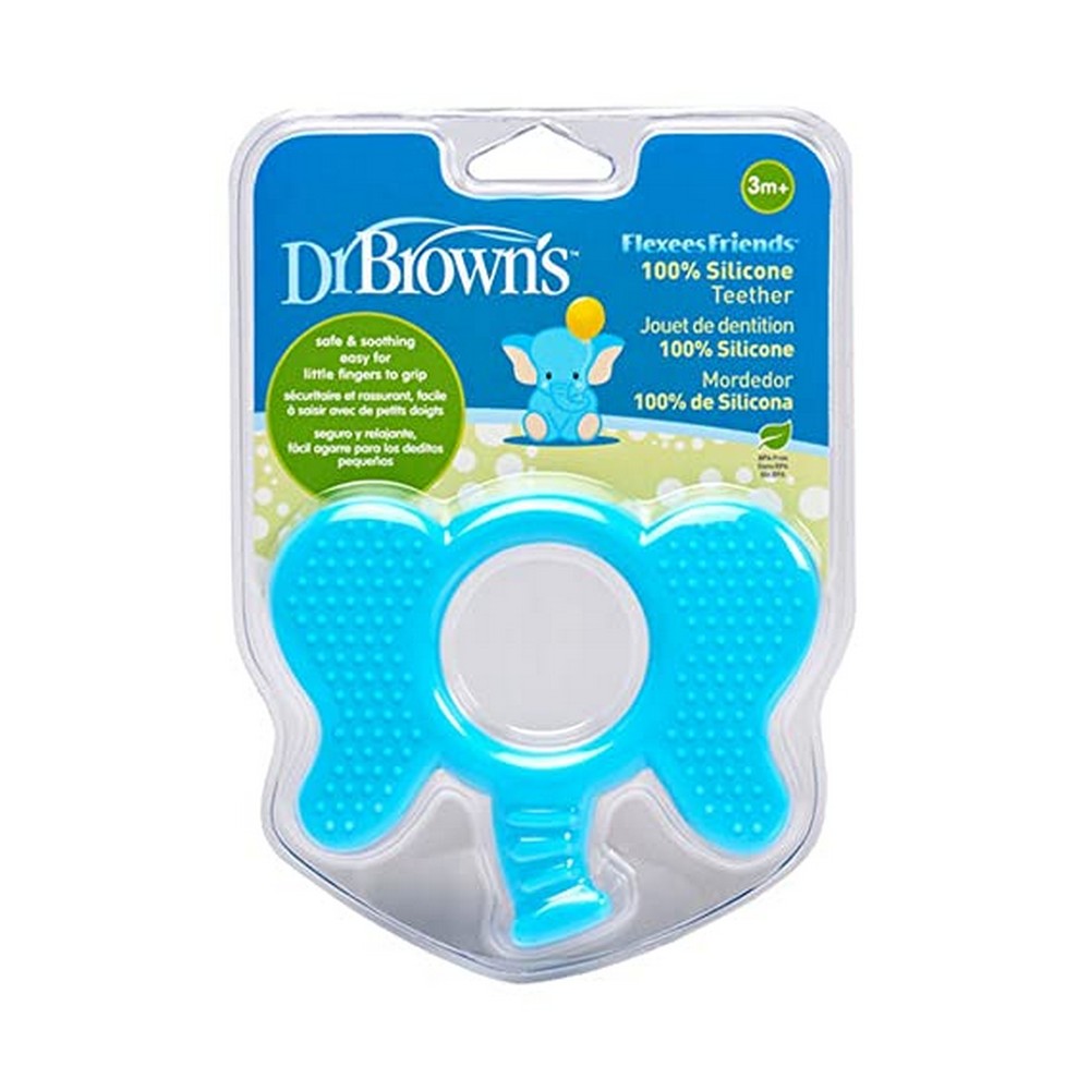 Dr Brown Flexees Frinds Elephant Teether
