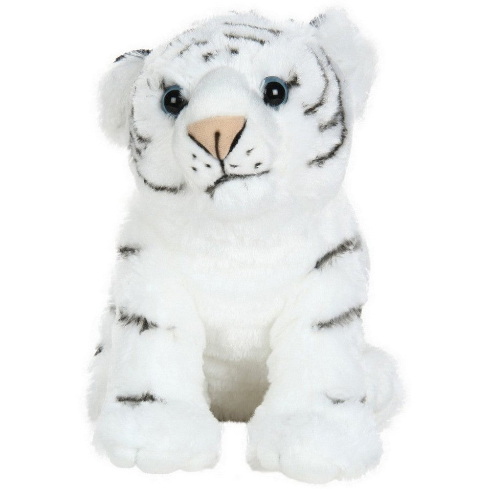 White Tiger Cub Stuffed Animal Toy- 12"