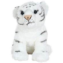 Load image into Gallery viewer, White Tiger Cub Stuffed Animal Toy- 12&quot;
