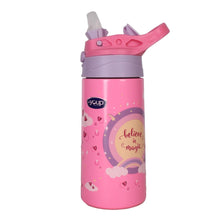 Load image into Gallery viewer, Pink Stainless Steel Insulated Sipper Bottle Tinkler - 400 ml
