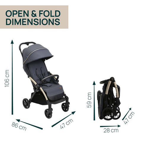 Goody XPlus Grey Stroller