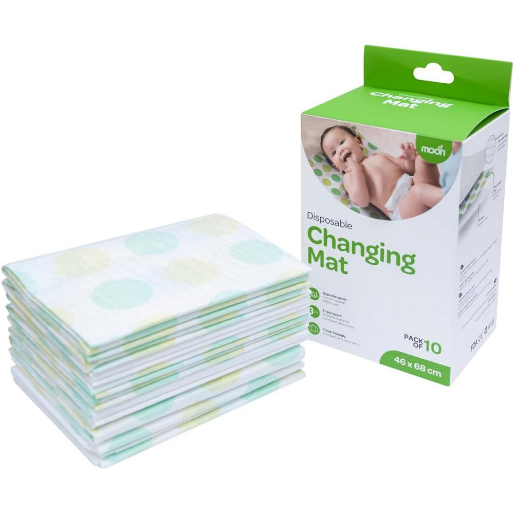 Moon Disposable Changing Mat - Pack Of 10