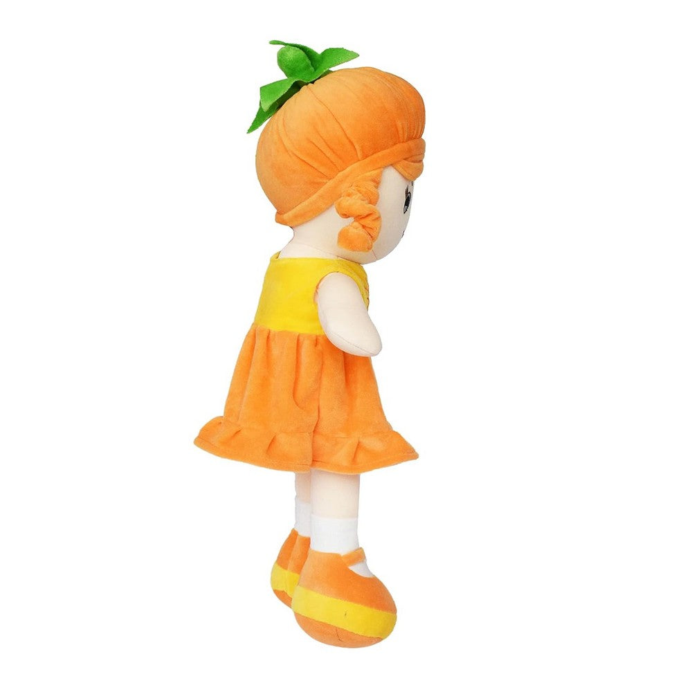 Orange & Red Plush Stuffed Cute Huggable Big Doll Soft Toy- 50cm