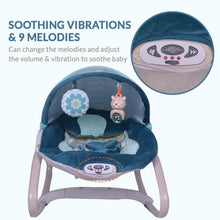 Load image into Gallery viewer, Infantso Baby Rocker- Teal &amp; Grey
