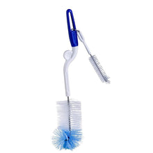 Load image into Gallery viewer, 2 In 1 Bottle &amp; Nipple Nylon Brush
