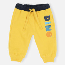 Load image into Gallery viewer, Blue &amp; Yellow Dino Theme Winter Joggers
