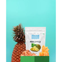 Load image into Gallery viewer, Moon Freeze Dried Pineapple Chips- 16Grams
