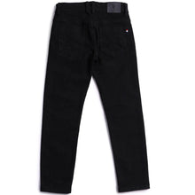 Load image into Gallery viewer, Black Slim Fit Mid Rise Jeans
