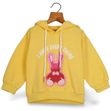 Load image into Gallery viewer, Yellow &amp; Lilac Front Applique Hoodie
