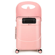 Load image into Gallery viewer, Miamily Dusty Pink Ride-On Trolley Carry-On Luggage 18 Inches
