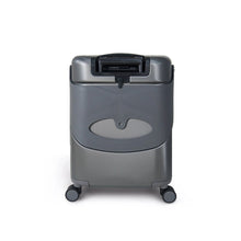 Load image into Gallery viewer, Miamily Charcoal Grey Ride-On Trolley Carry-On Luggage- 18 Inches
