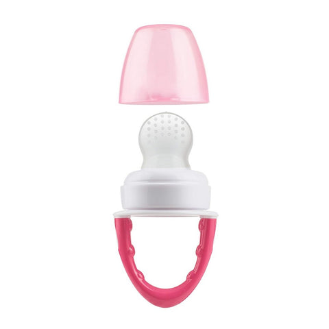 Pink Fresh Firsts Silicone Feeder