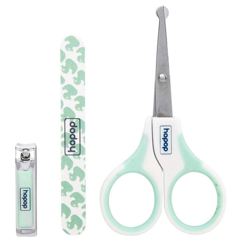 Baby Safe Nail Care Set- Nail Scissors, Nail Cutter & Nail Filer