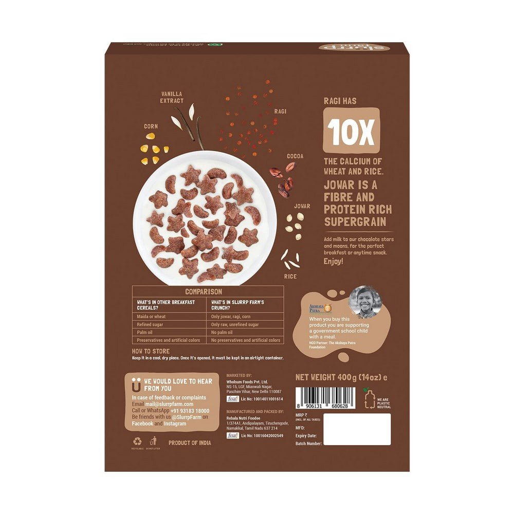 Choco Crunch Ragi Stars And Moons - 400gm