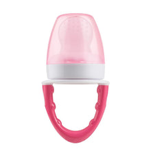 Load image into Gallery viewer, Pink Fresh Firsts Silicone Feeder
