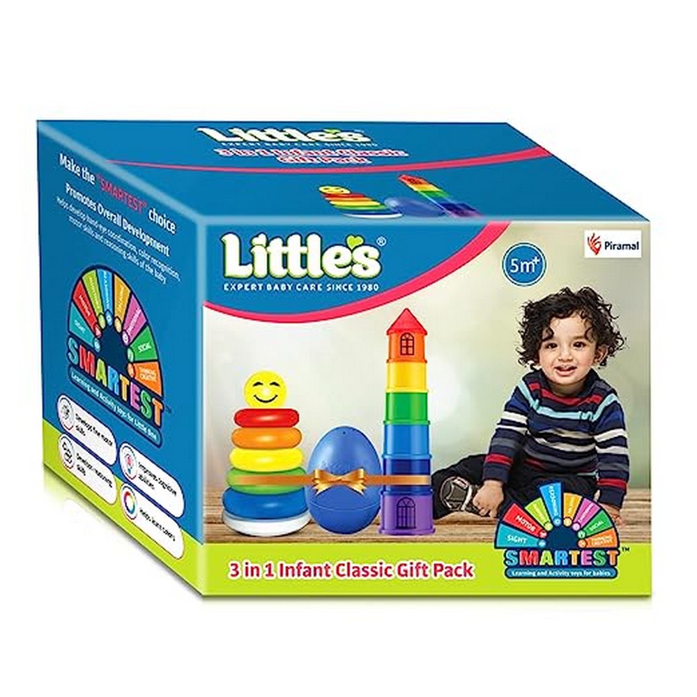 3 In 1 Infant Classic Activity & Learning Toys Gift Pack