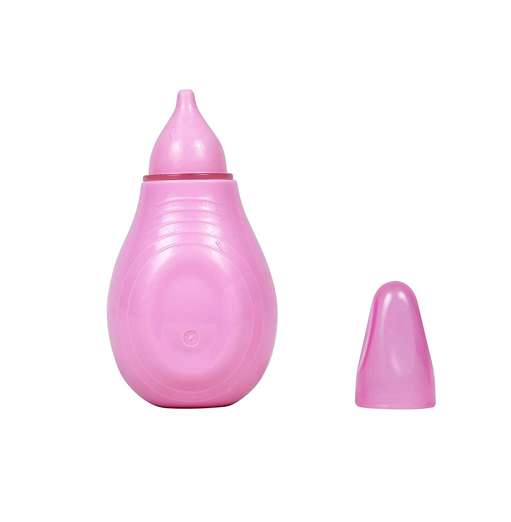 Pink Nasal Aspirator With Ear Syringend