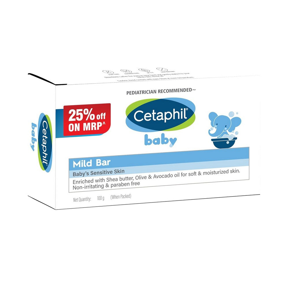 Cetaphil Baby Mild Bar With Shea Butter