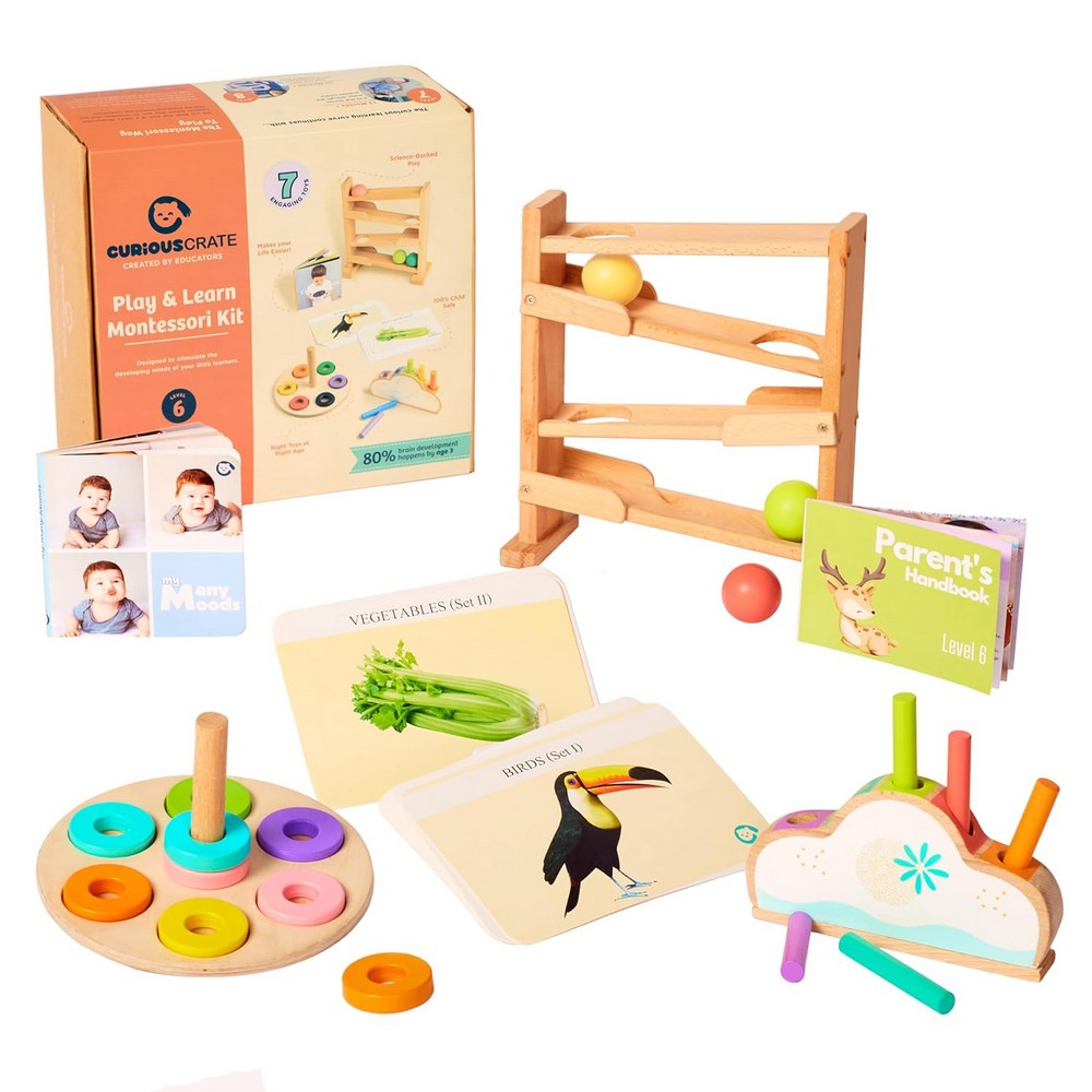 Curious Cub Montessori Box-11 Months+ (Level 6)