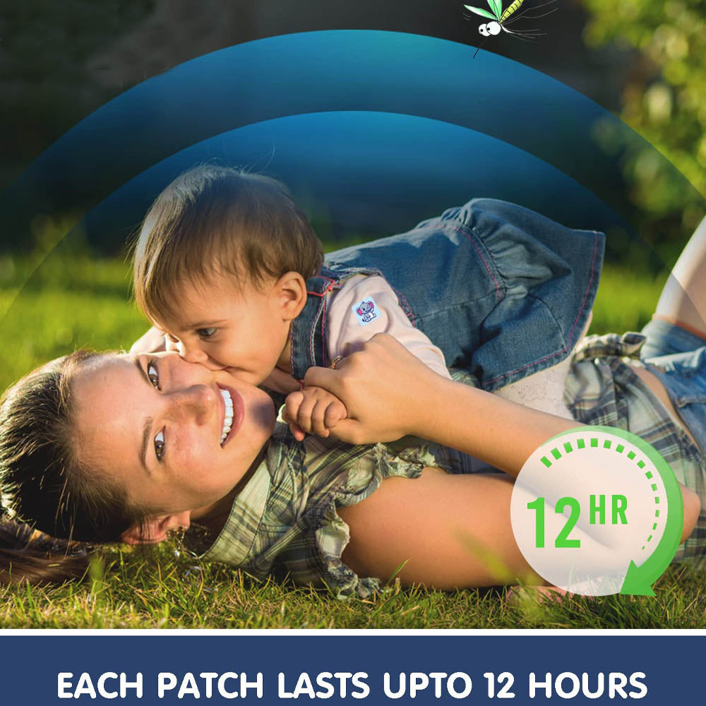 Mozzbito Mosquito Repellent Patches - 24Pcs (Print May Vary)