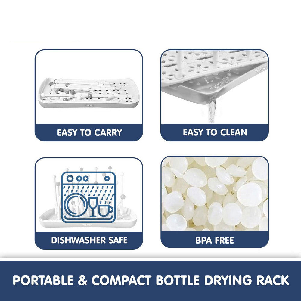 Portable & Compact Baby Bottle Drying Rack