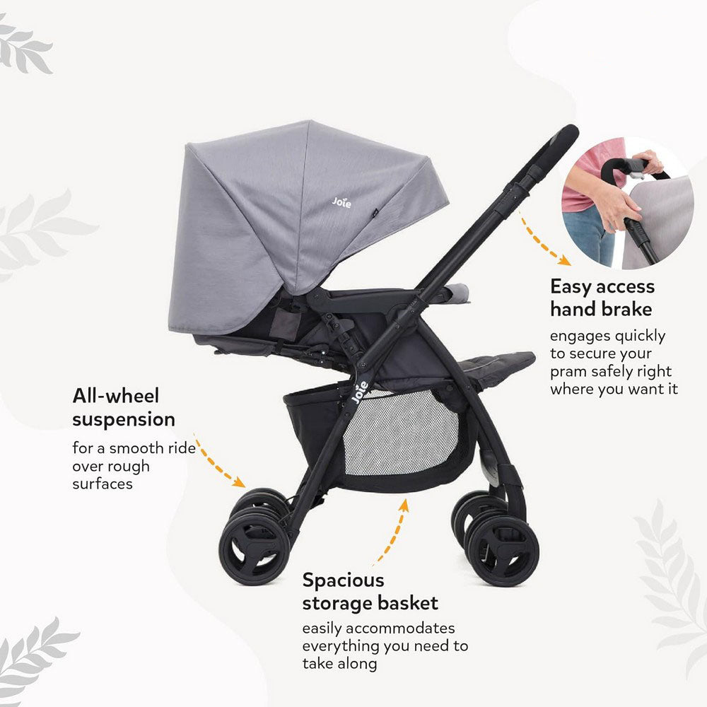 Mirus Dark Pewter Stroller