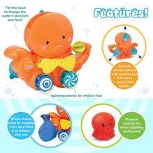 Load image into Gallery viewer, Pour &amp; Play Octopus Bath Toy
