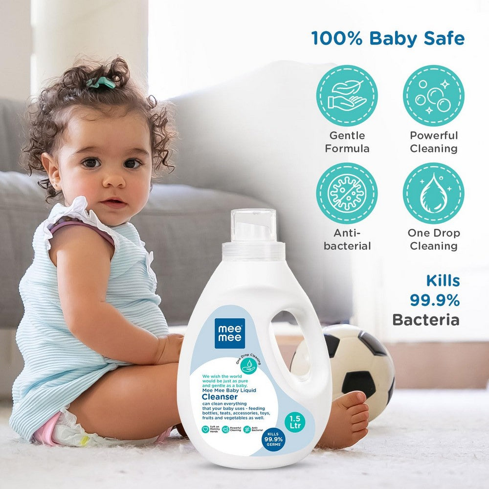 Mee Mee Baby Liquid Cleanser- 1.5 Litre