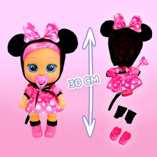 Load image into Gallery viewer, Cry Babies Dressy Minnie With Baby Sound
