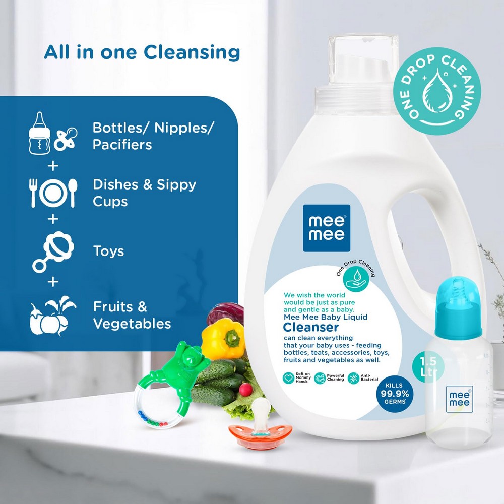 Mee Mee Baby Liquid Cleanser- 1.5 Litre
