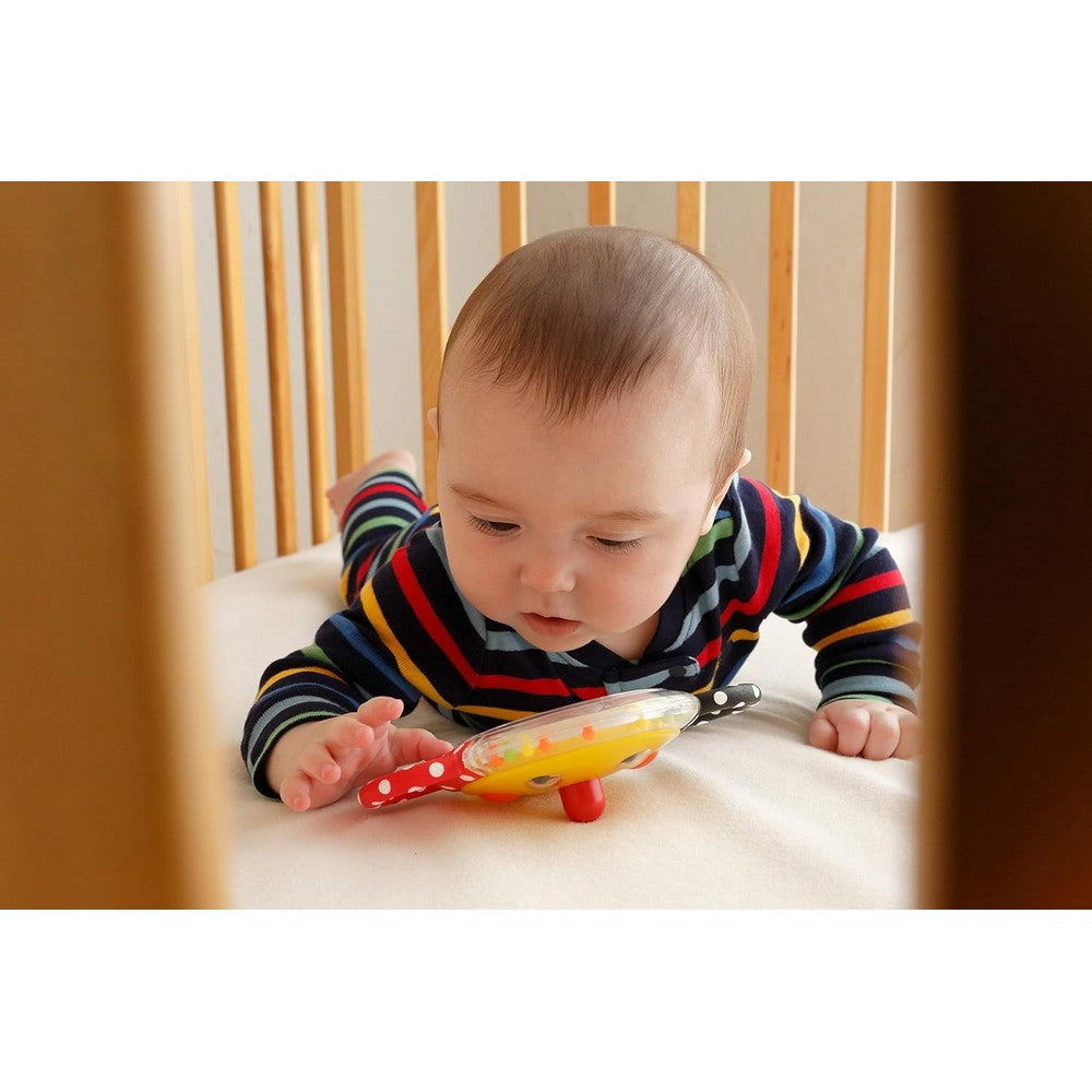Yellow Smiley Face Rattle