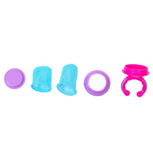 Load image into Gallery viewer, PInk Fruit And Food Nibbler 2 In 1 With Mesh &amp; Silicone Sac
