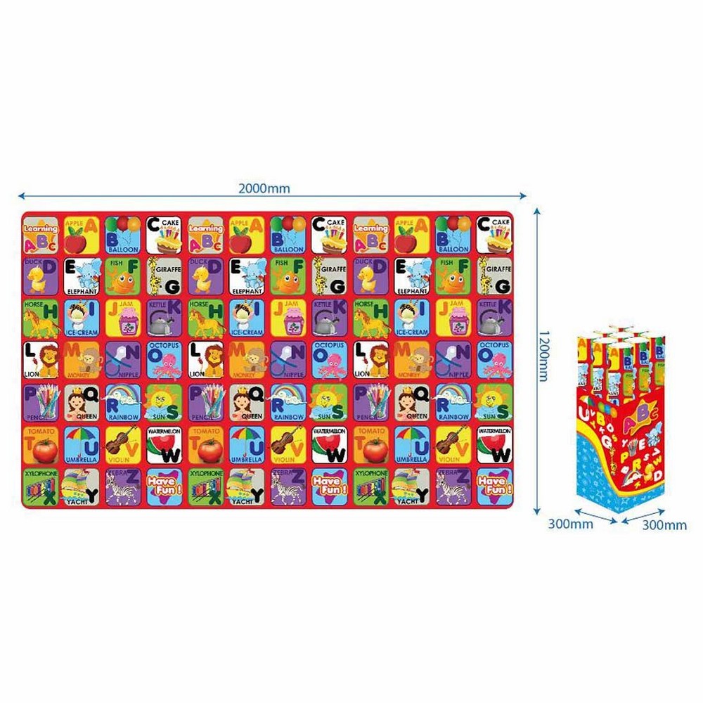 Alphabets Theme Roll Mat